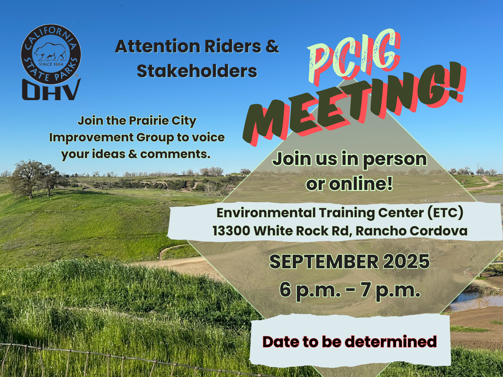 Prairie City Improvement Group Meeting Information